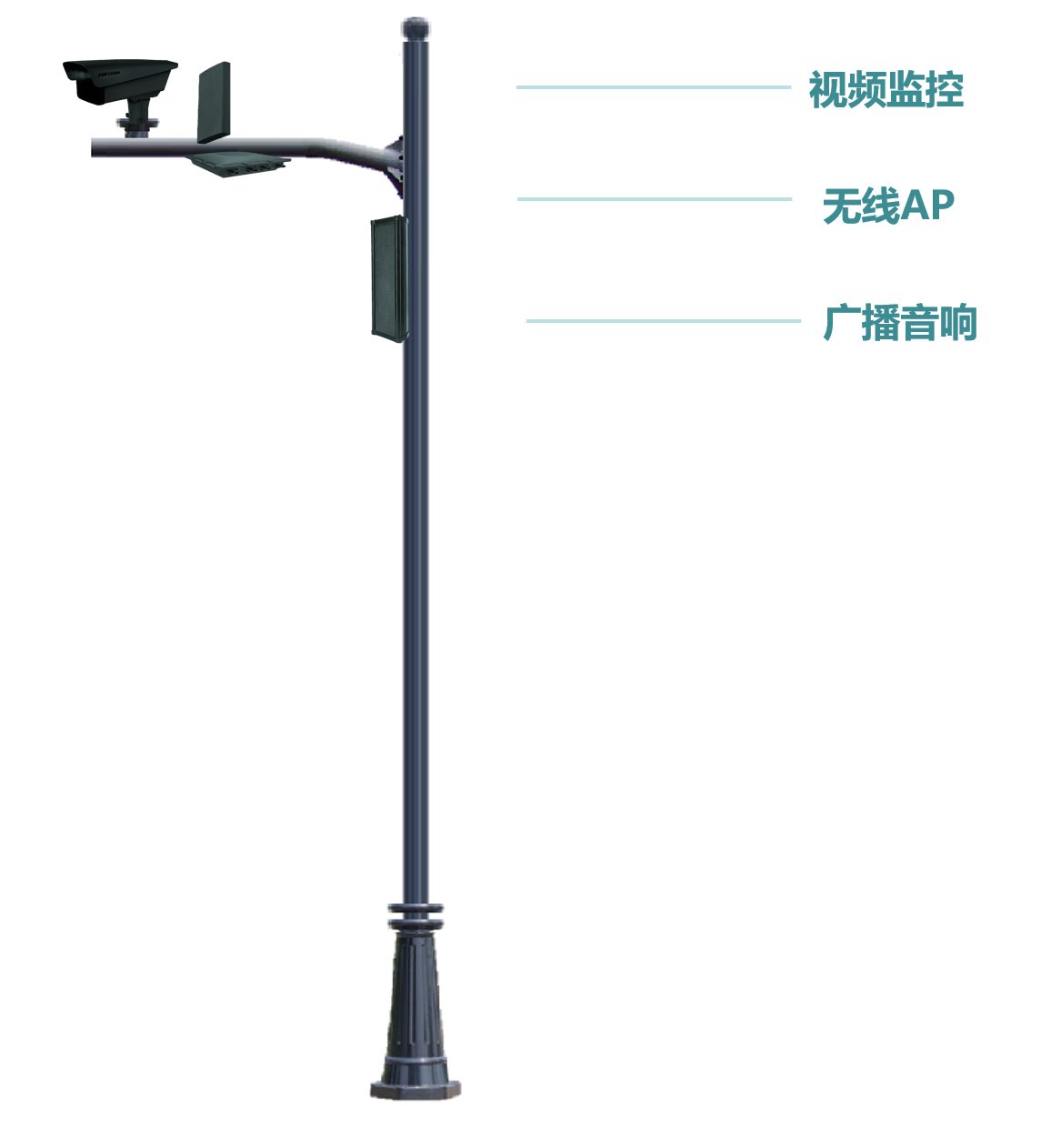 迪士尼智慧灯杆